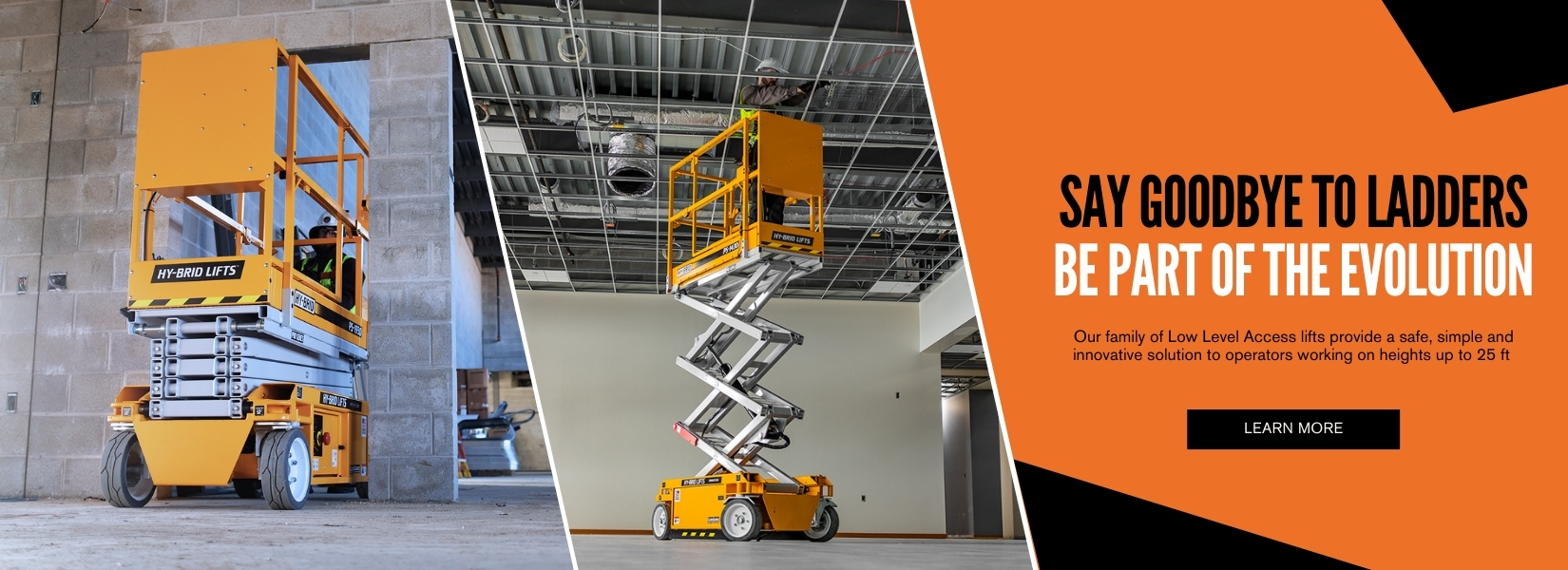 say goodbye to ladders Aerorental
